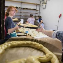 Auf dem Weg zum Ofen (2)