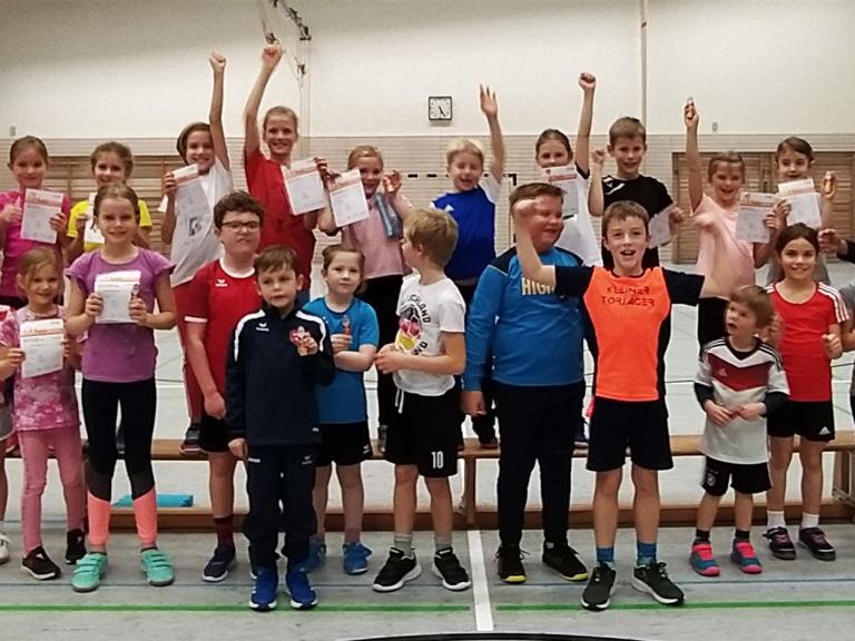 Nikolaus hat Sportabzeichen im Gepäck