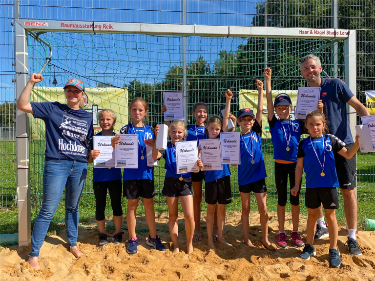 Bartenbacher Beachturnier - Mädels der F-Jugend